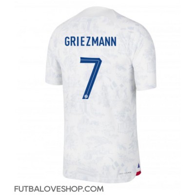 Dres Francúzsko Antoine Griezmann #7 Preč MS 2022 Krátky Rukáv
